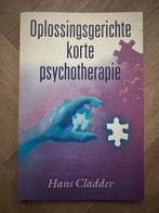 Boek| Hans Cladder- oplossingsgerichte korte psychotherapie, Ophalen of Verzenden, Gelezen