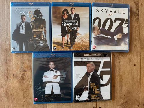 Daniel Craig collection 5-films NL (4x blu ray + 1x 4K), Cd's en Dvd's, Blu-ray, Nieuw in verpakking, Actie, Ophalen of Verzenden