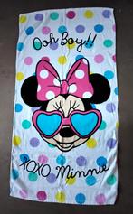 Mini mouse badlaken, Huis en Inrichting, Badkamer | Badtextiel en Accessoires, Verzenden, Zo goed als nieuw, Overige kleuren, Handdoek