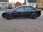 Opel Vectra 2.2 16V GTS, airco, trekhaak, lmv 19", Auto's, 65 €/maand, Zwart, 715 kg, Leder en Stof