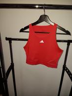 Adidas Performance topje, Kleding | Dames, Tops, Adidas, Ophalen of Verzenden, Gedragen, Rood