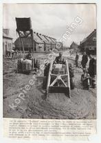 Kruiningen operatie Klapdeur opruimen watersnoodramp 1953, Verzamelen, Gebruikt, Verzenden, Foto, 1940 tot 1960