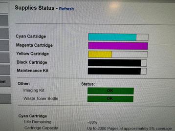 Lexmark CX317dn/417 toners en accessoires 