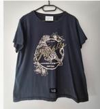 Donkergrijs shirt van Sisters Point maat L, Kleding | Dames, T-shirts, Maat 38/40 (M), Sisters Point, Ophalen of Verzenden, Zo goed als nieuw