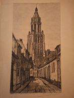 Ets van een kerk te Arnhem van marius Jansen, Ophalen of Verzenden