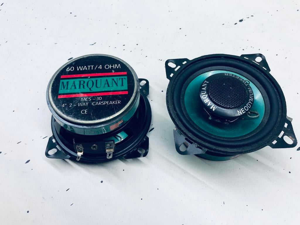 Marquant MCS-10 Auto Speakers - 60 Watt / 4 Ohm, Ophalen of Verzenden, Gebruikt, Universele onderdelen