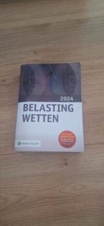 Belastingwetten 2024, windesheim rechten, Boeken, Studieboeken en Cursussen, Ophalen of Verzenden, Zo goed als nieuw