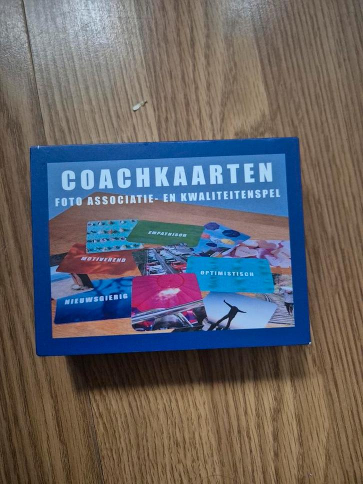 Coachkaarten Foto Associatie- en Kwaliteitenspel, Boeken, Advies, Hulp en Training, Zo goed als nieuw, Verzenden