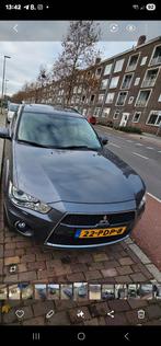 Mitsubishi Outlander automaat 2400cc 7person, Auto's, Mitsubishi, Automaat, Leder, Vierwielaandrijving, Particulier