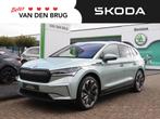 Skoda Enyaq iV 80 First Edition | Trekhaak | Warmtepomp | St, Auto's, Skoda, Automaat, Achterwielaandrijving, Gebruikt, Zwart