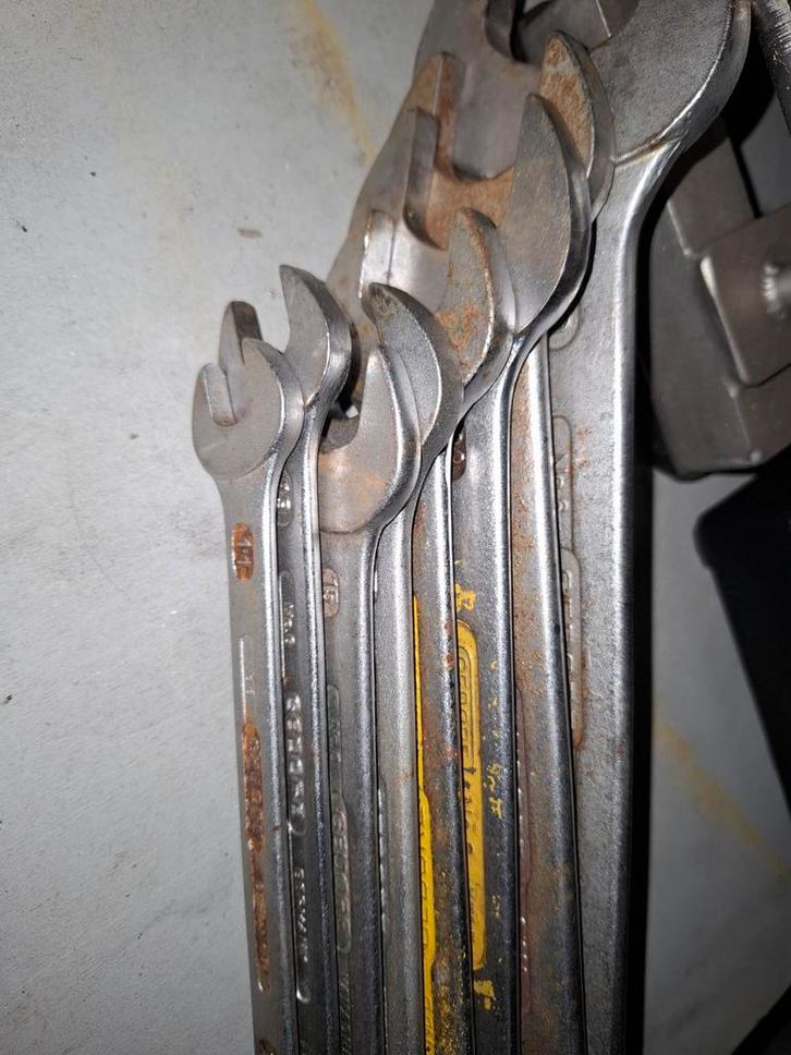 Vintage gedore steeksleutels set, Auto diversen, Autogereedschap, Gebruikt, Ophalen of Verzenden