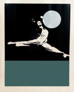 Zeefdruk dansende vrouw / ballerina / dans ballet # 49/200, Ophalen