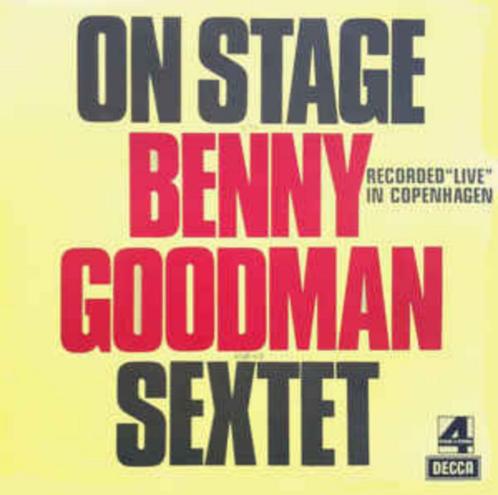 2X LP On Stage With Benny Goodman & His Sextet COPENHAGEN, Cd's en Dvd's, Vinyl | Jazz en Blues, Zo goed als nieuw, Jazz, 1940 tot 1960