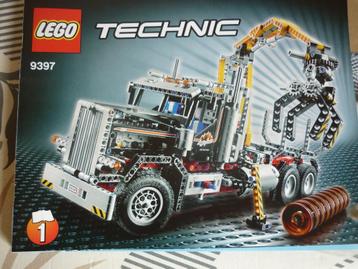 Lego technic 9397 boomtransportwagen beschikbaar voor biedingen