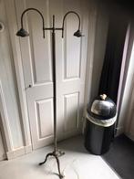 Antieke koperen lamp, Huis en Inrichting, Ophalen of Verzenden, Zo goed als nieuw, Metaal, Minder dan 100 cm