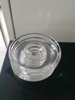 Leonardo glazen eierhouder 4x, Verzamelen, Glas en Borrelglaasjes, Ophalen of Verzenden, Zo goed als nieuw, Overige typen
