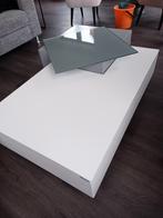 0640133246 Xooon salon tafel 2 delen op wieltjes. Direct hal, Huis en Inrichting, Ophalen, Rechthoekig, 50 tot 100 cm, Minder dan 50 cm