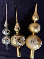 Drie mooie glazen pieken, Diversen, Kerst, Ophalen of Verzenden