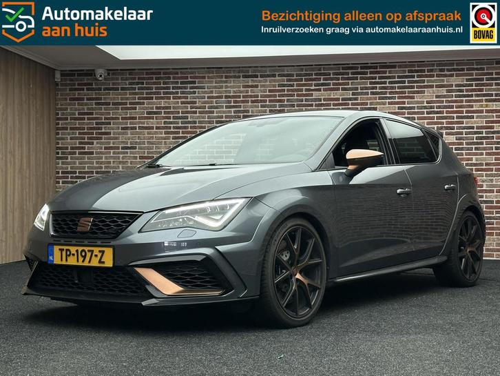 SEAT Leon 2.0 TSI CUPRA R Limited Edition 561 of 799 NL AUTO, Auto's, Seat, Bedrijf, Te koop, Leon, ABS, Achteruitrijcamera, Adaptive Cruise Control