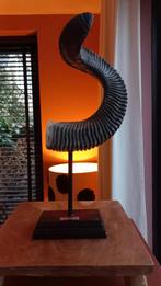 Lifestyle home decoration decoratie hoorn op statief 39 cm, Ophalen of Verzenden, Zo goed als nieuw