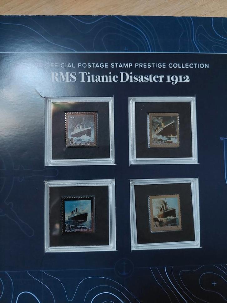 RMS Titanic Ramp 1912 Postzegel Collectie, Postzegels en Munten, Postzegels | Volle albums en Verzamelingen, Buitenland, Ophalen of Verzenden