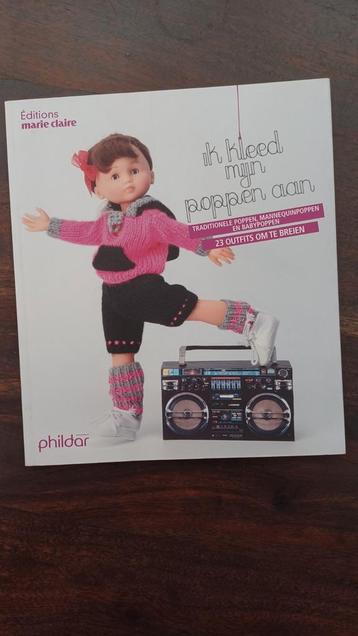 Phildar, Poppenkleertjes breien.   Voor poppen en barbie beschikbaar voor biedingen