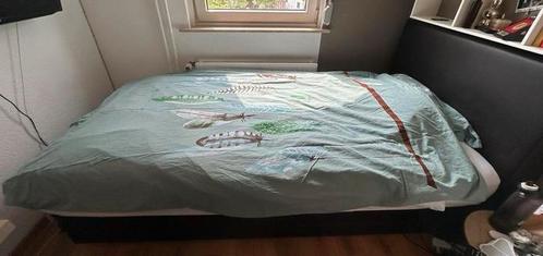 Boxspring verstelbaar 1-persoons bed 100x200, Huis en Inrichting, Slaapkamer | Bedden, Zo goed als nieuw, Eenpersoons, 100 cm