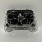 PDP AfterGlow Nintendo Switch Controller Transparant, Ophalen of Verzenden, Zo goed als nieuw, Switch, Overige controllers