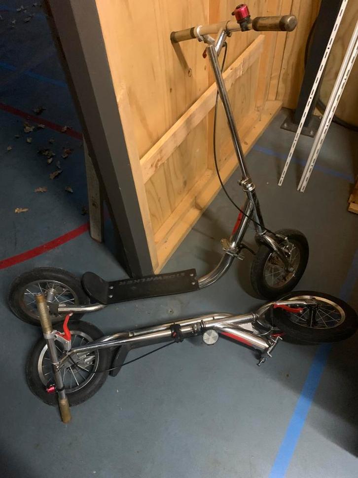 2 steps merk Sidewalker, Fietsen en Brommers, Steps, Gebruikt, Gewone step, Ophalen