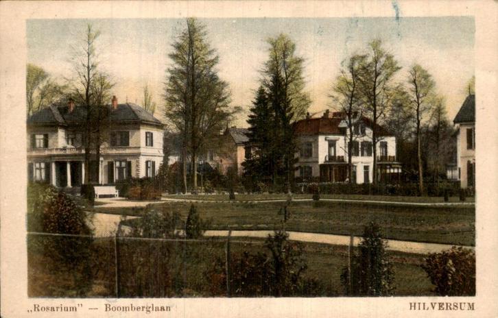 Boomberglaan- Hilversum, Verzamelen, Ansichtkaarten | Nederland, Gelopen, Noord-Holland, Voor 1920, Ophalen of Verzenden