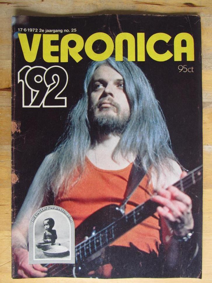 Veronica 1972 Concert Bangla Desh Creedence Rolling Stones, Verzamelen, Tijdschriften, Kranten en Knipsels, Tijdschrift, Nederland
