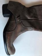 Te koop: leren laarzen, IKKS, taupe, maat 39, Kleding | Dames, Ophalen of Verzenden, Zo goed als nieuw, Bruin, Hoge laarzen