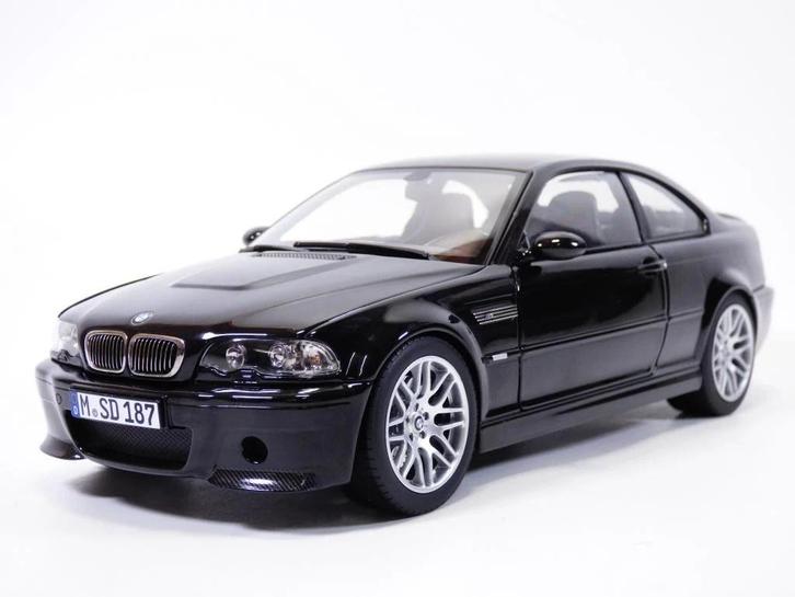 1:18 BMW E46 M3 CSL – 2003 – Saphire Zwart NIEUW!, Hobby en Vrije tijd, Modelauto's | 1:18, Nieuw, Auto, Norev, Ophalen of Verzenden