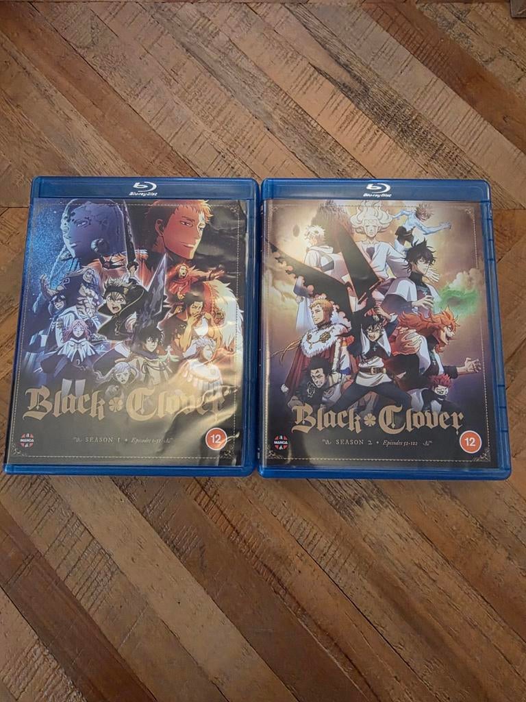 Black Clover - Complete Season 1 & 2, Cd's en Dvd's, Blu-ray, Ophalen of Verzenden, Zo goed als nieuw, Tekenfilms en Animatie