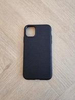 Spigen Liquid Air iPhone 11 case kleur zwart, Ophalen of Verzenden, Zo goed als nieuw, IPhone 11, Frontje of Cover