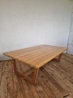 Vintage grenen japandi stijl tafel scandinavisch, Antiek en Kunst, Ophalen