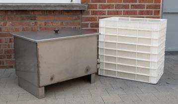 Stoombak Boiliedesign 12KG + Kratten beschikbaar voor biedingen