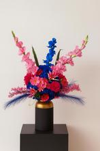 Luxe Kunstboeket (65-80cm) - Direct Klaar!, Kunststof, Blauw, Nieuw, Ophalen of Verzenden