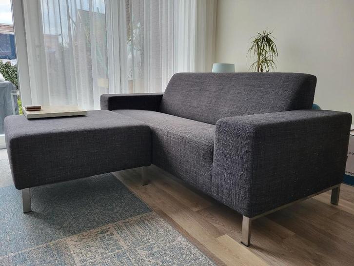 Gelderland bank type 6511 met hocker, Huis en Inrichting, Banken | Bankstellen, Zo goed als nieuw, Rechte bank, Driepersoons, 200 tot 250 cm