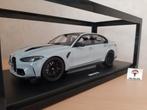 BMW M3 CS M 2024 Brooklyn Grey Metallic - GT Spirit 1:18, Overige merken, Auto, Nieuw, Ophalen of Verzenden