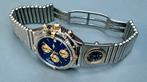 Breitling chronomat b13050.1 goud / staal UTC Rouleaux band, Sieraden, Tassen en Uiterlijk, Horloges | Heren, Ophalen, Breitling