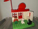 Duplo huisje met boer en katten, Ophalen of Verzenden, Gebruikt, Duplo