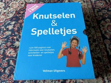 Knutselen en Spelletjes. 2 Boeken 1 Box.  2 Boeken, hardcove beschikbaar voor biedingen