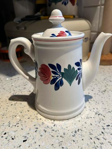 Boerenbont zeldzame koffiepot  - Aardewerk met 6 ringen beschikbaar voor biedingen