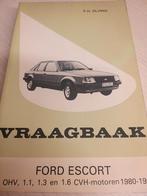Ford Escort mk3 vraagbaak óók Escort XR3 éérste type izgst, Ophalen of Verzenden