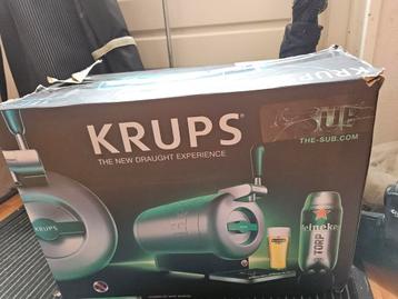 Nieuw Krups The SUB RVS VB650E 2 l biertap beschikbaar voor biedingen