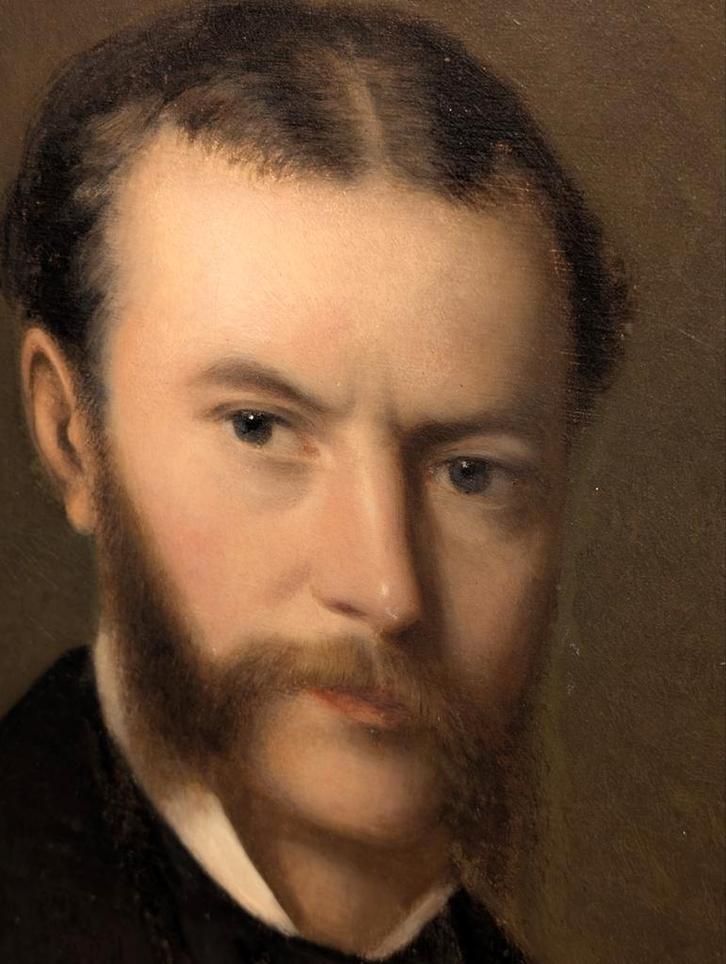 Groot antiek schilderij 130x165. €750., Antiek en Kunst, Kunst | Schilderijen | Klassiek, Ophalen