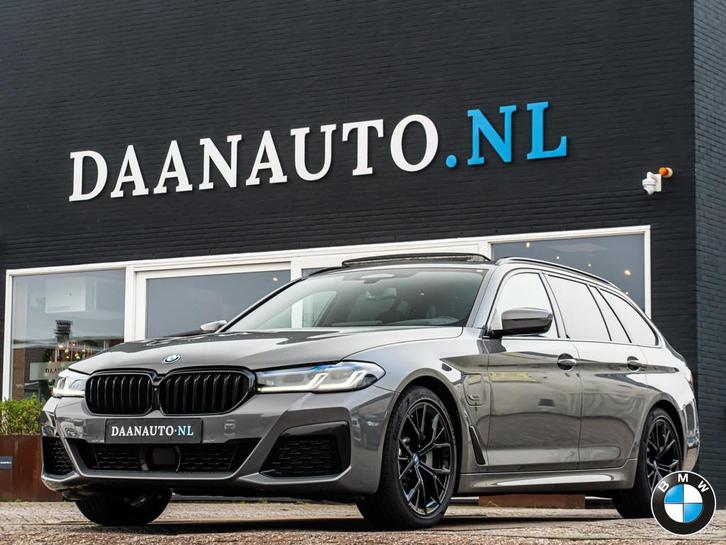 BMW 530e Touring M Sport Pano CoPilot Laser Keyless HUD HK, Auto's, BMW, Bedrijf, Te koop, 5-Serie, 360° camera, ABS, Achteruitrijcamera