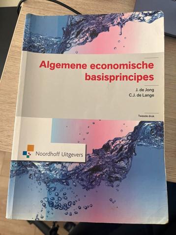 Economische Basisprincipes - J. de Jong en C.J. De Lange beschikbaar voor biedingen