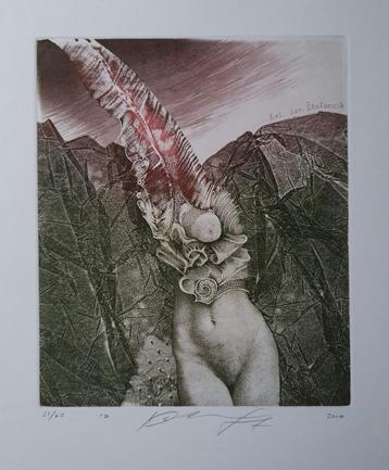 Exlibris /Ex libris J. Jakovenko, landscape beschikbaar voor biedingen